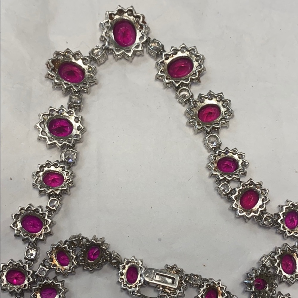 Sterling Silver Ruby Necklace - image 7